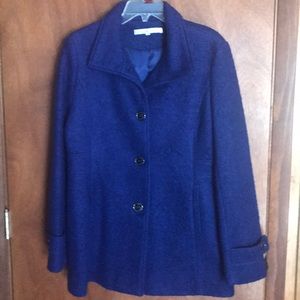 Purple winter coat size 14